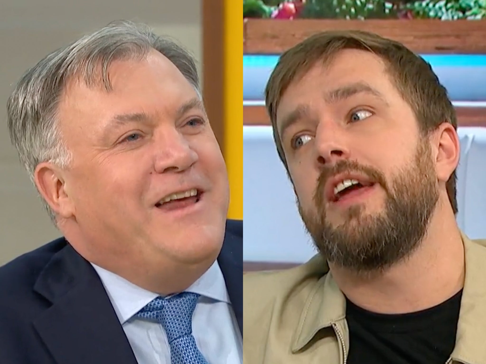 Iain Stirling shuts down Ed Balls question about Maya Jama on Good